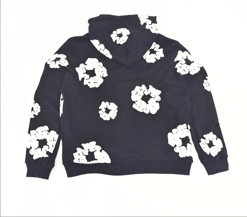 Black and White Loop Denim Tears