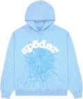 Loop Sp5der Hoodie (Light Blue)