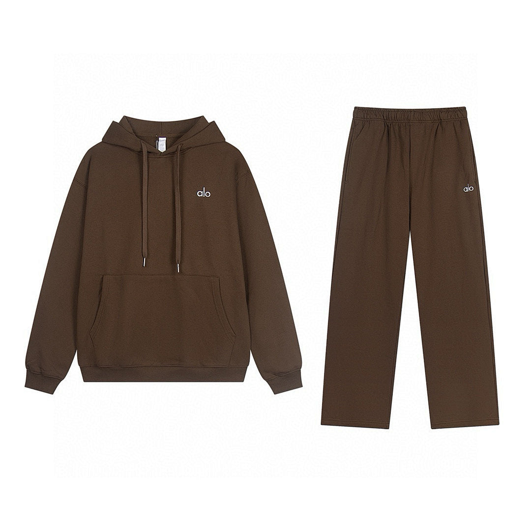 Loop's Hoodie Set (Brown)
